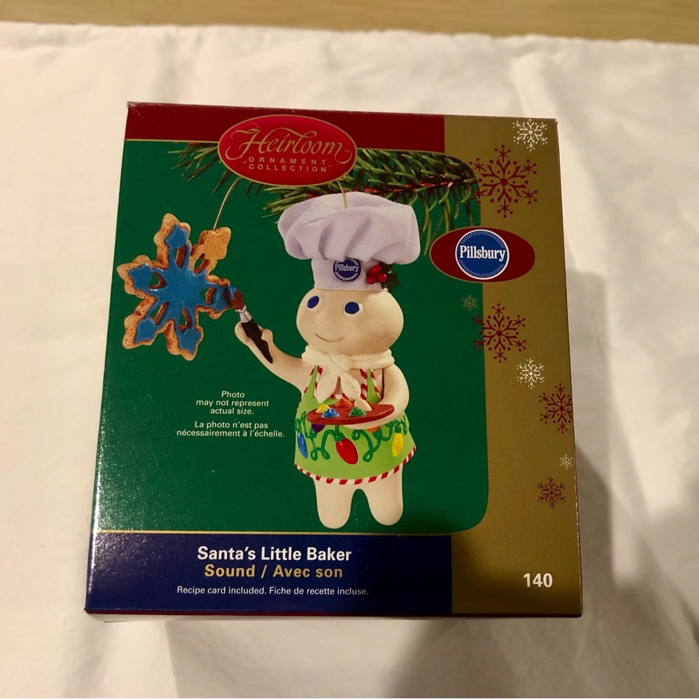 Heirloom Collection Pillsbury Santa's Little Baker Ornament